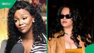 Throwback picture of Nonhle Thema with Rihanna silences doubters who questioned her it-girl claims