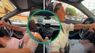 Woman incredible driving skills in TikTok video with Mercedes Benz ges viral