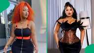Cyan Boujee flaunts her hourglass figure in saucy picture, social media divided: "Something is off"