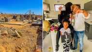 Beautiful family celebrates buying land and building home from scratch, Mzansi inspired: “Thixo anandisele”