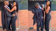 "Proudest wifey right now": Lady celebrates bae becoming an attorney