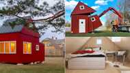 Amazing R320k folding house comes in a box and can be put up in 3 hours