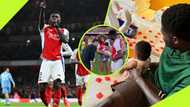 Thomas Partey Discloses Reason Behind New Celebration After Arsenal Win