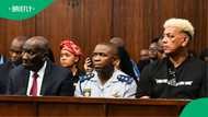 AKA's father Tony Forbes ignores Bheki Cele and acknowledges Nhlanhla Mkhwanazi
