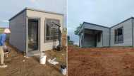 SA applauds man who builds modern shacks as means of generating an income to put food on the table