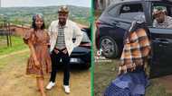 Makoti kneels down to offer husband water, TikTok video leaves peeps curious