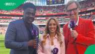Mzansi reacts as Julia Stuart rocks Springbok beanie for Premier League interview