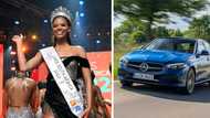 Miss SA Ndavi Nokeri walks away with lux Mercedes-Benz C-Class after winning crown