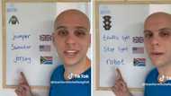 Traffic light vs robot: US man tries to explain Mzansi English in funny viral video, SA laughs out loud