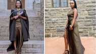 Young and stylish woman bags master's degree, praise pours in from proud SA peeps: "Many happy returns"