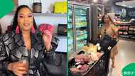 "You deserve a reality show": Woman showcases R7.2K bi-weekly grocery shopping, SA stunned