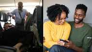"I don't see love": Man stands during 6 hour flight as wife sleeps, SA sceptical
