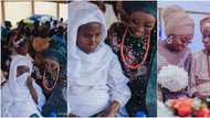 This is so sweet: Adorable photos show granny crying at granddaughter's wedding