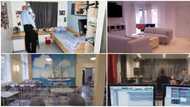 Beautiful prison that has studio, dryer, washing machine, sitting room stuns many