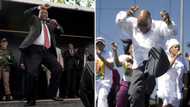 Jacob Zuma gets his groove back and sings 'uMshini Wam; for loyal supporters