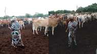 Lady celebrates mom's success on farm: "A very commendable project"