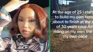 30-year-old woman builds home over 5 years, Mzansi inspired by focused babe's video