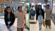 Touching video: young woman’s patient mall trip with elderly granny goes viral on TikTok