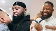 Like father like son: Cassper Nyovest buys his son Khotso a mini Bentley, fans can’t even deal