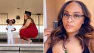 Single mom who dropped out multiple times & lost baby daddy finally graduates with her degree, peeps inspired