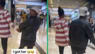 TikTok video of Mzansi boyfriend at mall walking in weird way while holding girlfriend gets 1.3M views