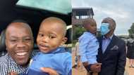 Khaya Mthethwa wishes adorable son a happy birthday: "2 years strong"