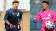 Mzansi reacts as Mamelodi Sundowns goalkeeper zones In on the PSL Golden Glove Award