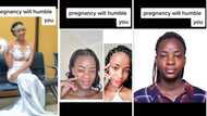 lady shares pics of humbling pregnancy experience, peeps talk her up and share similar tales: "I looked rough"