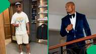 "Best drip in town": Makazole Mapimpi flexes style and gives look of impressive closet, SA applauds