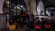 Belarus exiles find home from home in 'travelling' bar