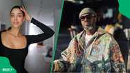 Black Coffee's bae impresses South Africans after speaking a local language in viral video