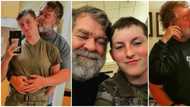 Beautiful military officer, 19, marries man, 61, she met online, he's older than her parents