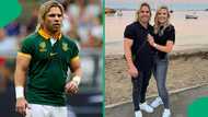 "We miss you on the field": RWC champion Faf de Klerk shares snap of wife and baby girl, fans react