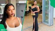 "Beautiful brown winter boots": Woman's plug for winter boots has Mzansi dancing along with her