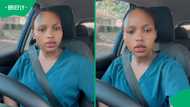 "It's petrol, not gas": Mzansi entertained as SA woman crashes out after pumping own petrol in USA