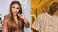 Enhle Mbali allegedly throws shade at Black Coffee again after posting pics living her best life on holiday