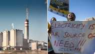 Eskom workers protest over wage increases, block off roads making some power stations inaccessible