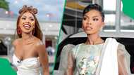 Model Ayanda Gugulethu Thabethe shows off her new man, SA reacts: "The fight is against poverty"