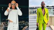 Somizi Mhlongo, Moshe Ndiki and 'Uzalo's Njeza go on cosy outing, Mzansi reacts to their lit friendship
