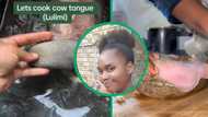 TikTok video of Venda woman's R75 beef tongue recipe shows how to remove outer layer, SA floored it's her 1st time