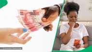 "A whole salary": Mzansi split as housewife gets R23k allowance from husband