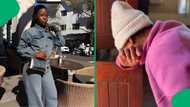 "Ouma is so happy": Young woman surprises unsuspecting gogo with a washing machine, SA moved