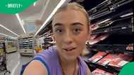 South African woman in USA compares American and local supermarkets, spotting lower prices and giant portions