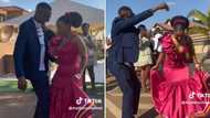 South African groom hypes Makoti at traditional wedding, video has Mzansi in their feels: “This is Love”