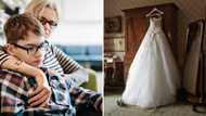 Mother who let son wear wedding dress to school protest gets critised by her own parents and many others