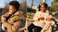 'Skeem Saam’s’ Pebetsi Matlaila shows off her babies, preaching the strength of women