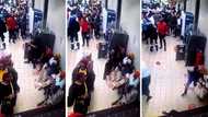 Man with big gun runs away and entire shop clears after, leaves Mzansi in stitches: "Back on the job hunt"