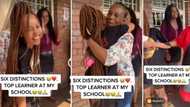 Proud teachers congratulate a matric learner who passed with 6 distinctions in heartwarming video