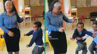 Teacher's heartwarming dance with pupils to Shembe church hymn goes viral on TikTok, Mzansi entertained