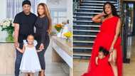 Jessica Nkosi & TK Dlamini celebrate daughter Namisa's 4th b-day with 4 adorable snaps, leaving SA celebs gushing: "Beautiful family"